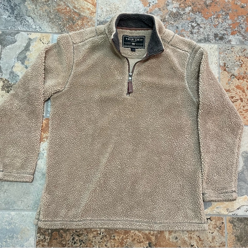 True Grit Men's Tan Sweater